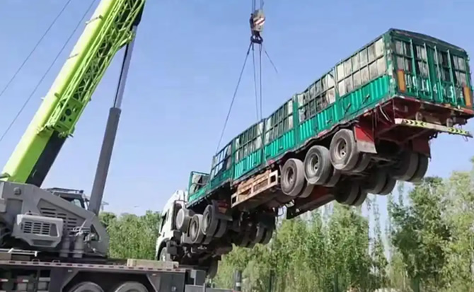 门头沟区道路脱困救援案例